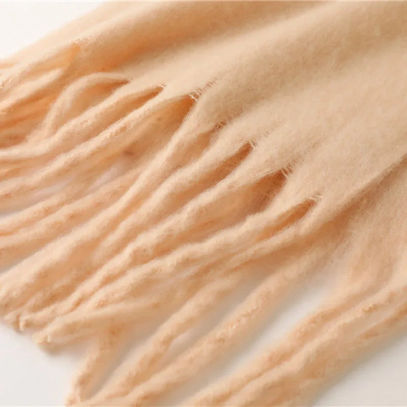 Damen Winter  Schal Almond