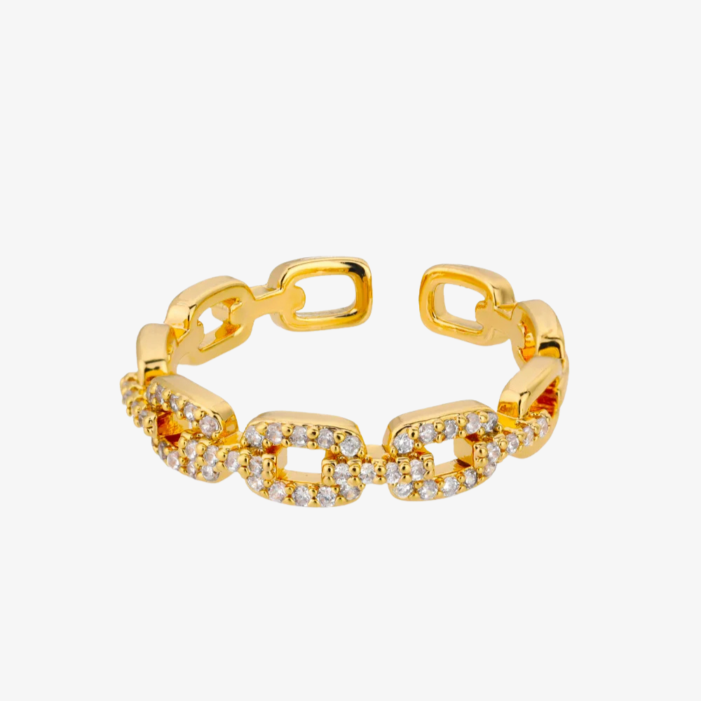 Women Resizable Ring Gold